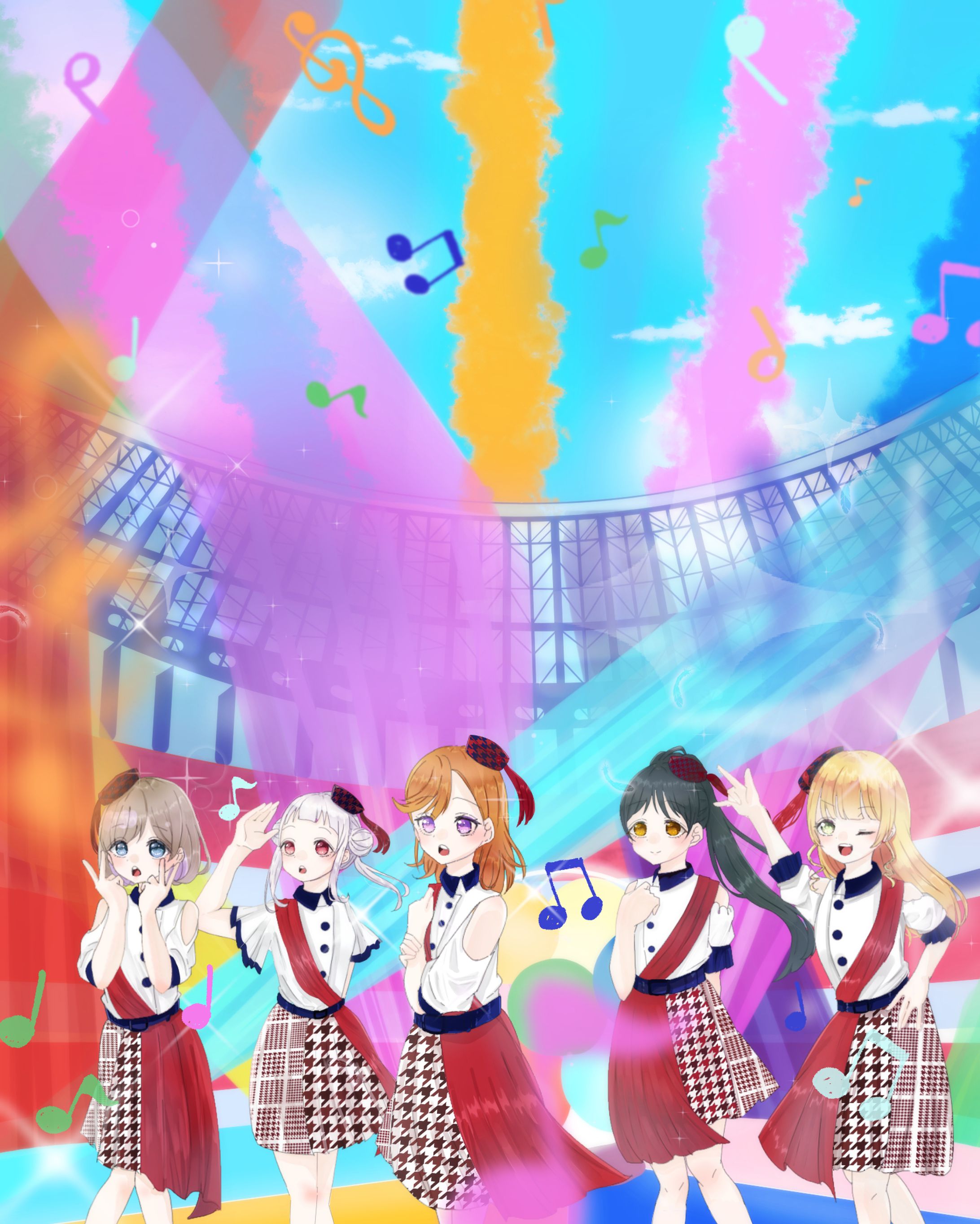 Liella! 5lines提供イラスト-1