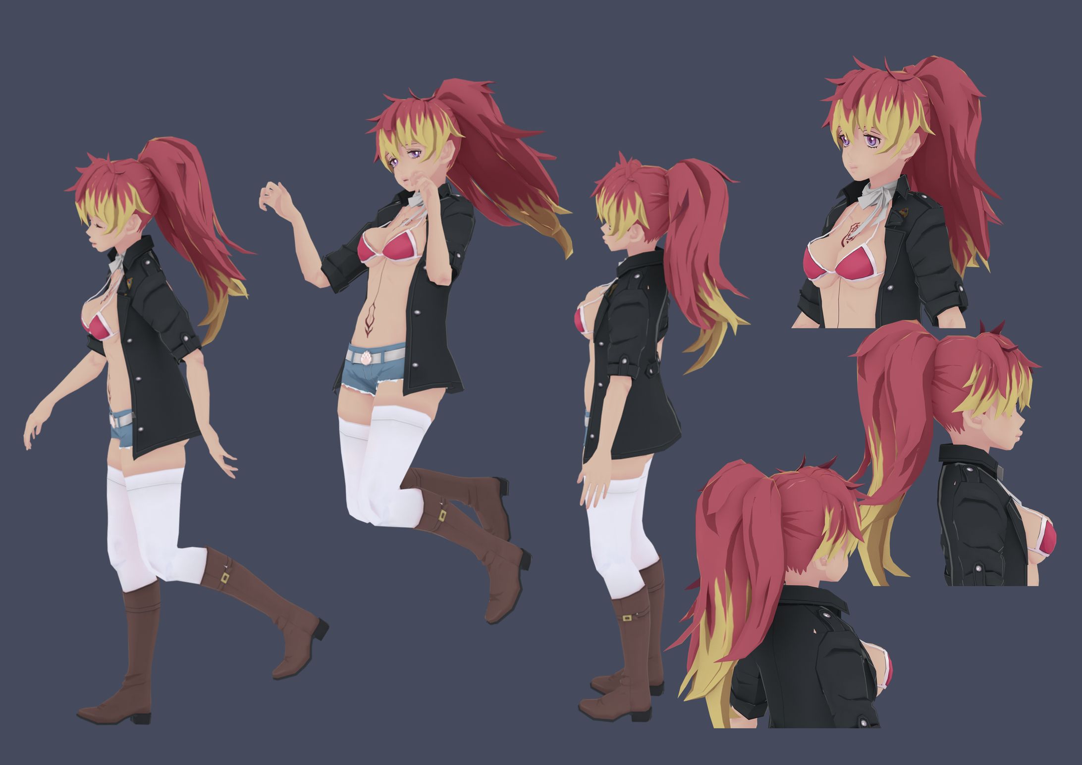 3Dモデル（ファンアート）-1