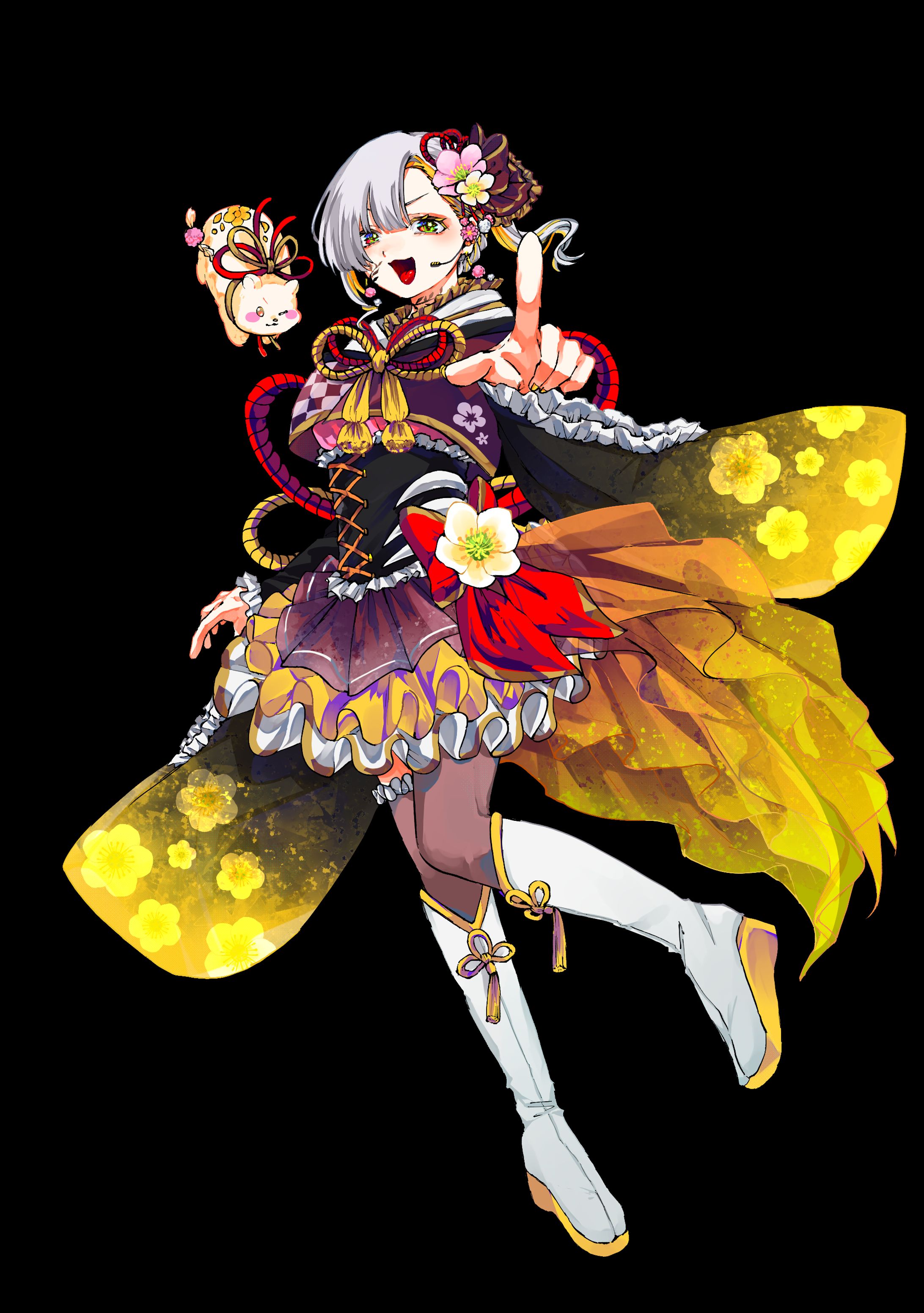マジスピ様 正月×アイドル立ち絵