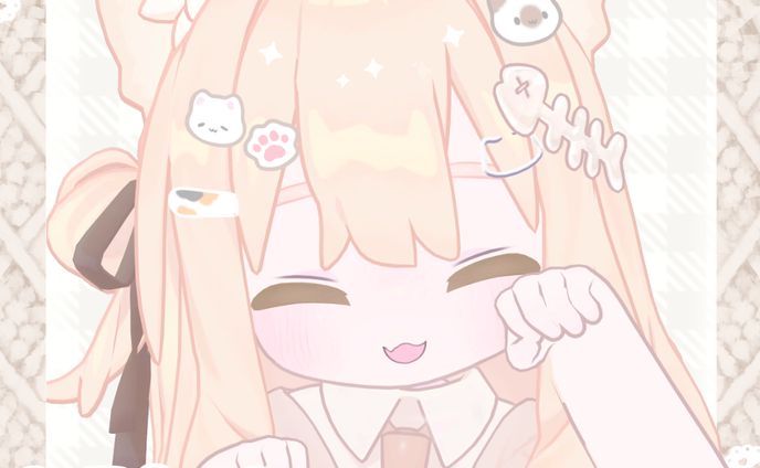 ねこちゃんヘアピン