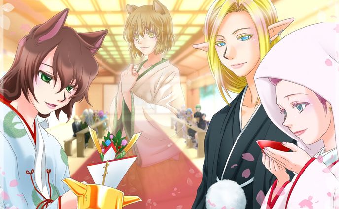 英クロ＼結婚式