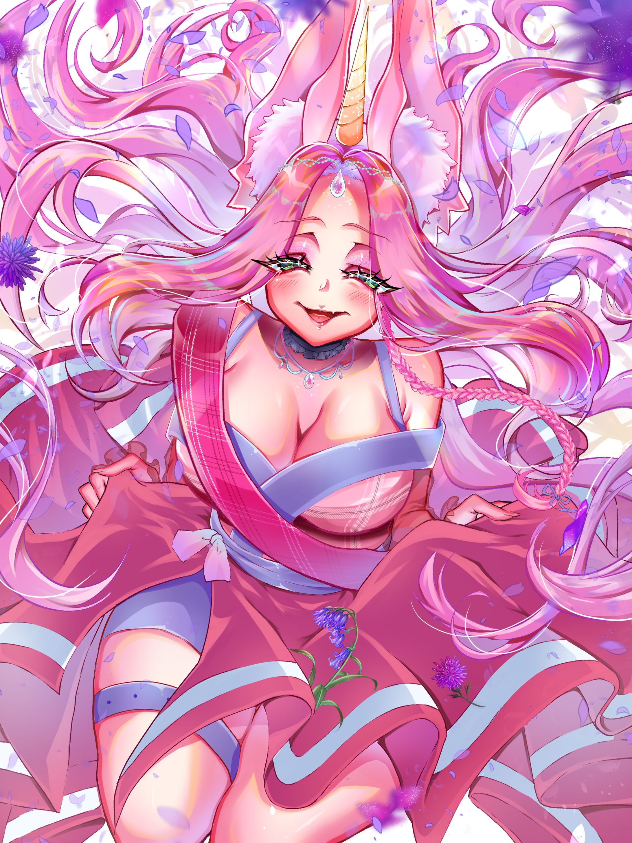 Cully's  Floral Flow Portrait-1