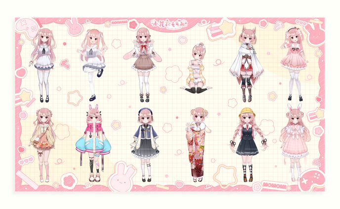 小花衣ももみ様 衣装まとめ画像