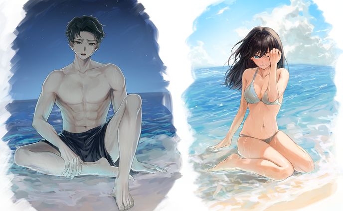 個人制作 水着