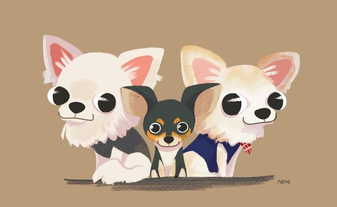 ペット似顔絵