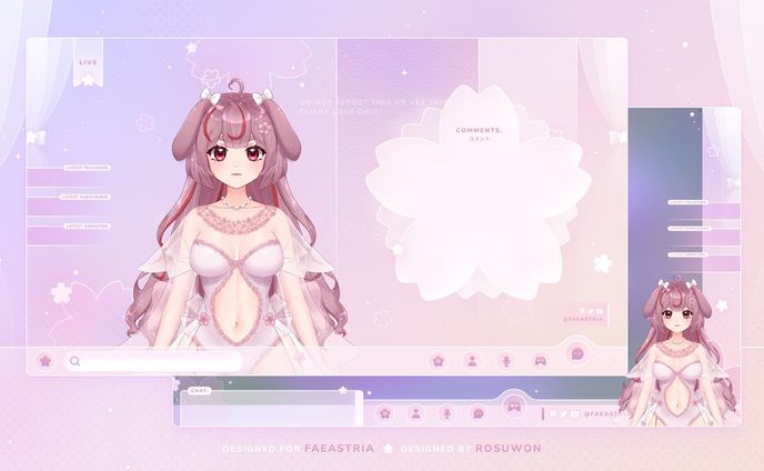 【 Stream graphics 】✼  for @.Faeastria