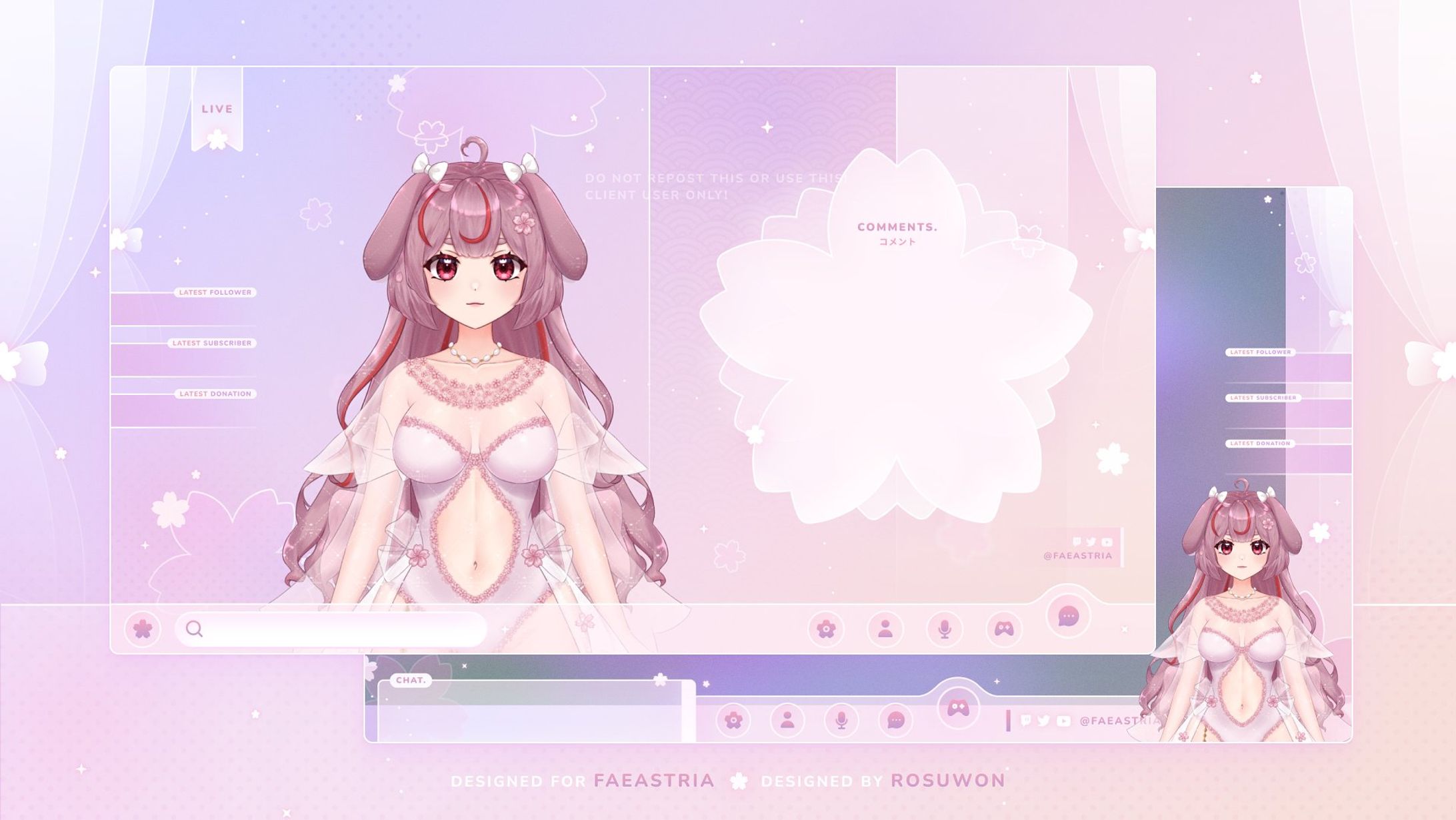 【 Stream graphics 】✼  for @.Faeastria-1
