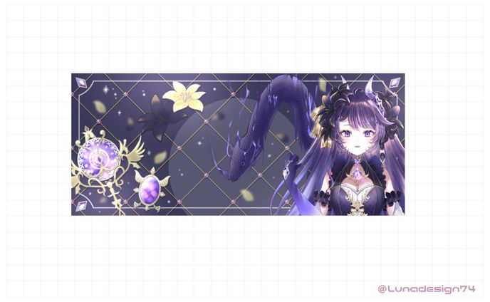 イルニス＝ドゥンケルホテプ様　IRIAM用ヘッダー