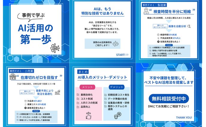 【フィード投稿】AI活用