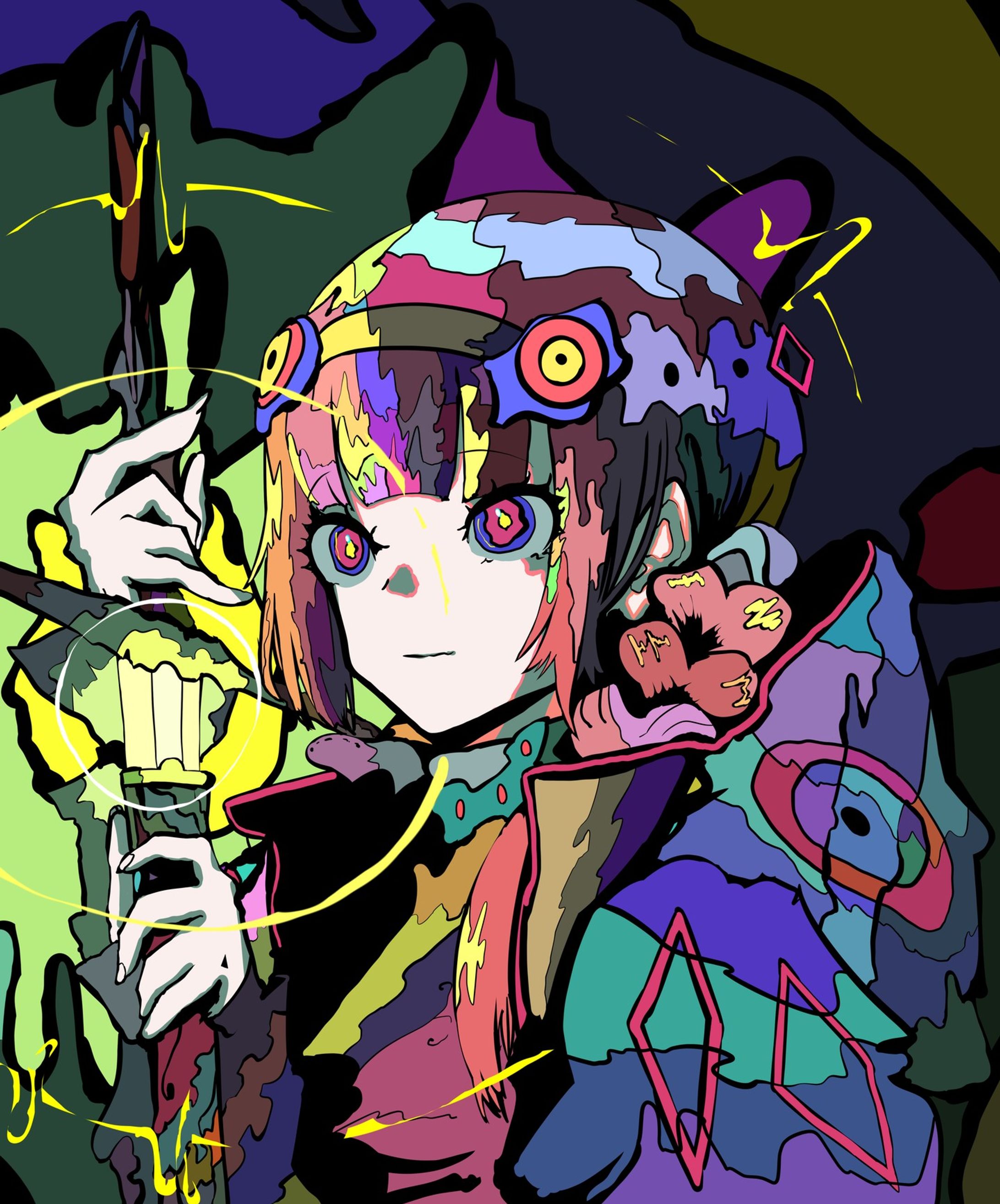 見逃し配信聴きながら描いた花譜ちゃん
みんな大好きTKG！

#illustration #art #artwork #絵 #花譜 #花譜美術部 #kaf #fanart #神椿 #kamitsubaki_studio #花譜４周年-1