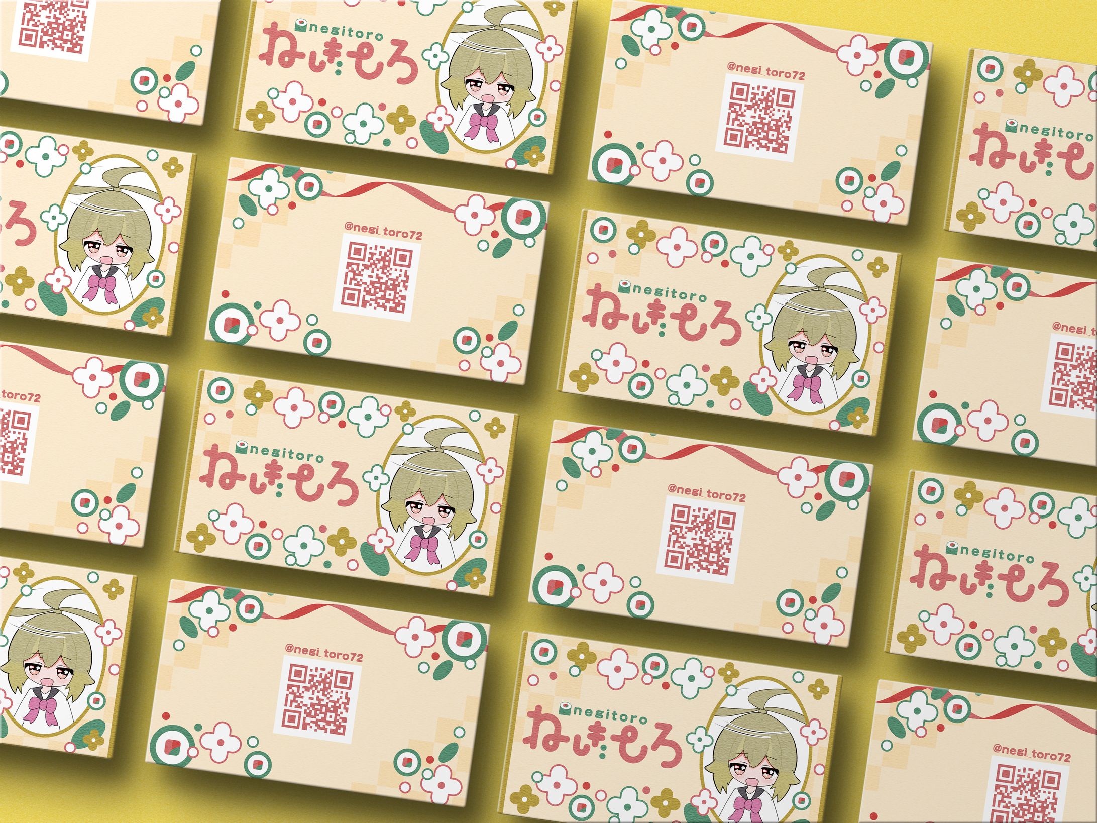 【名刺】ねぎとろ様-1