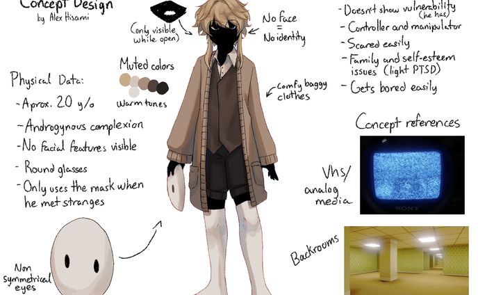 Character design exploration