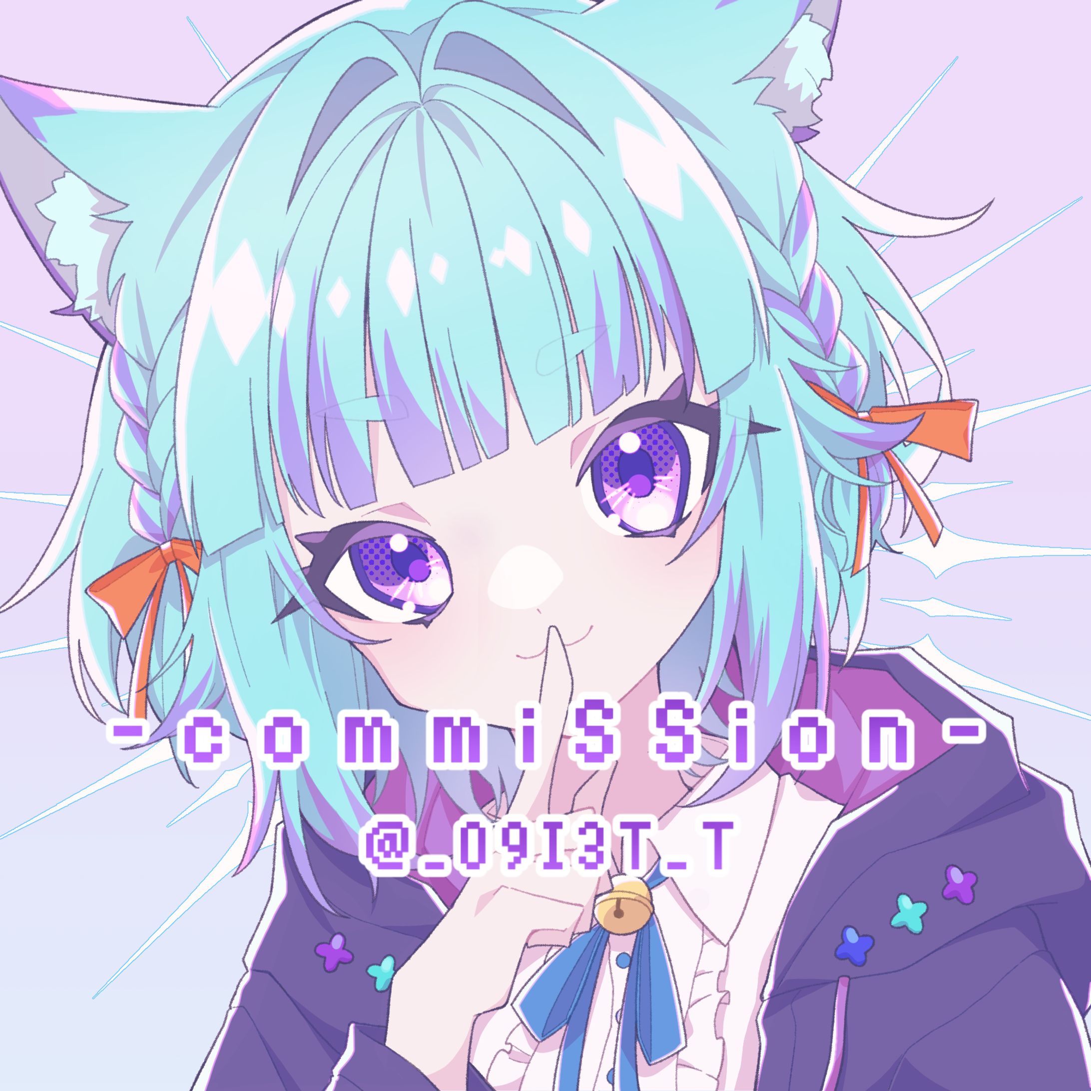 【commission】Vtuber雨音鈴様 アイコン-1