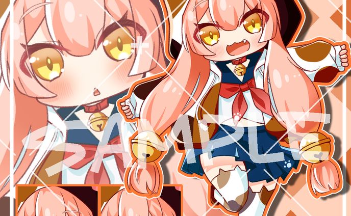 【アドプト】三毛猫パーカー