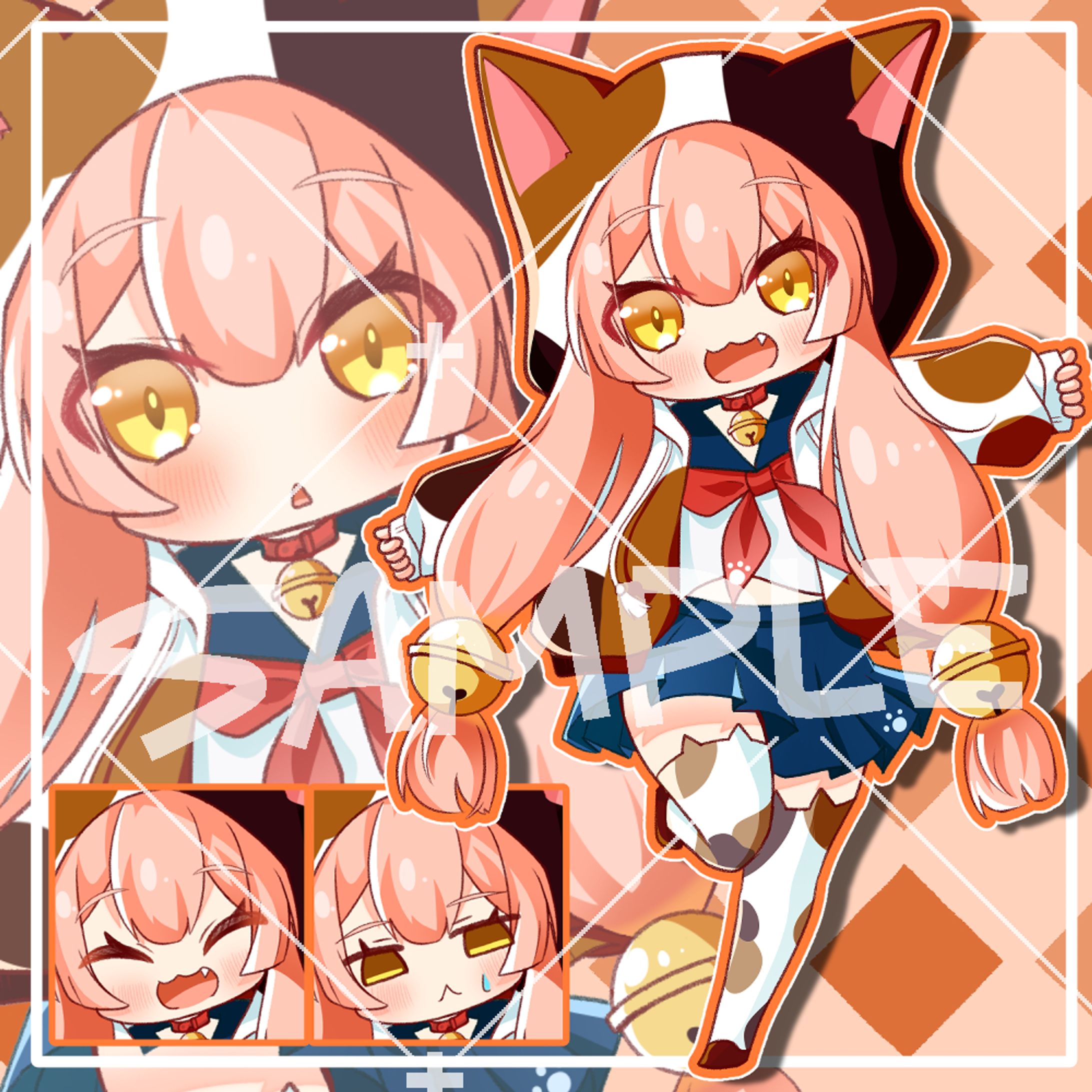 【アドプト】三毛猫パーカー-1