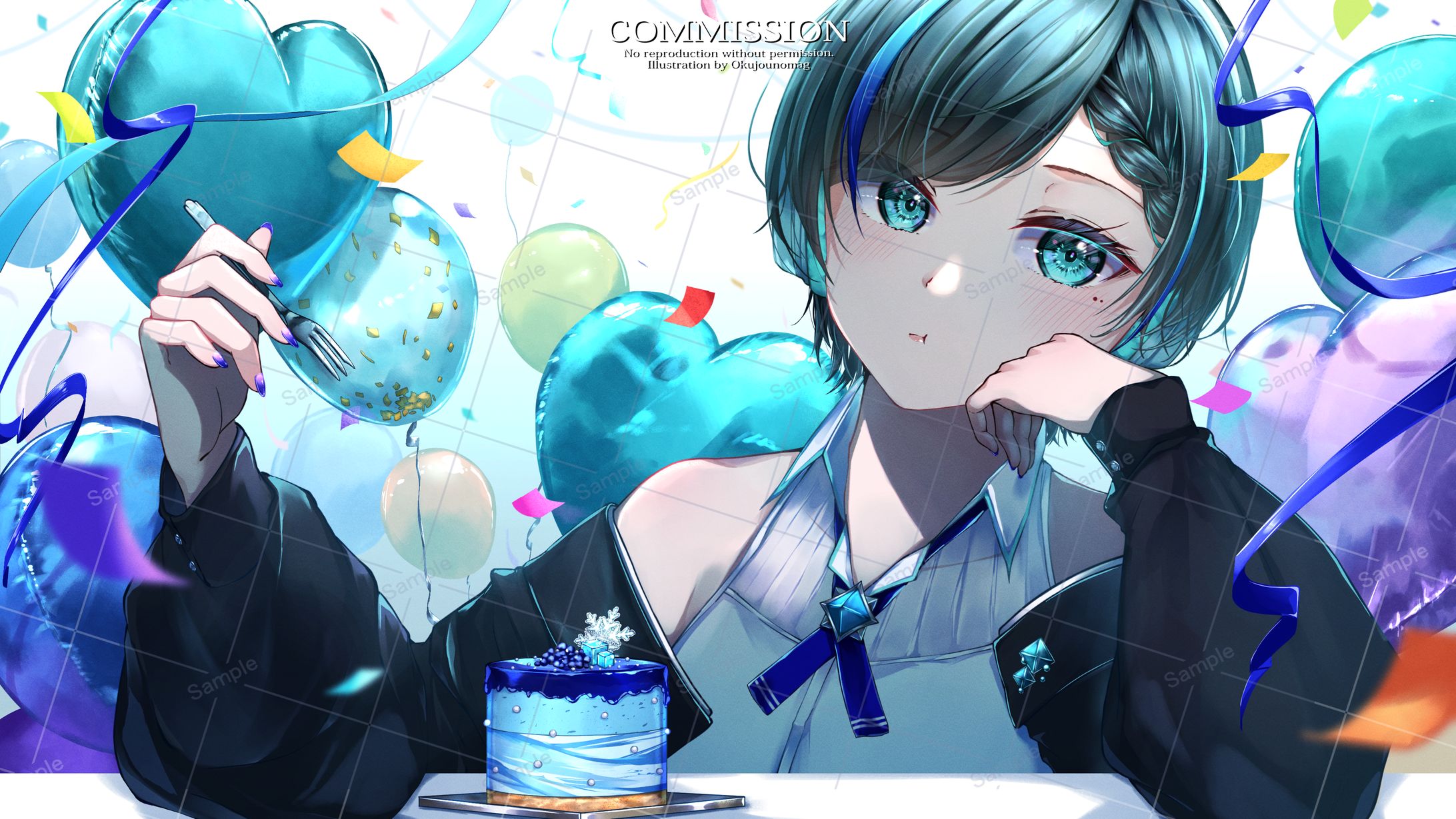 【ご依頼】誕生日サムネイラスト制作-1