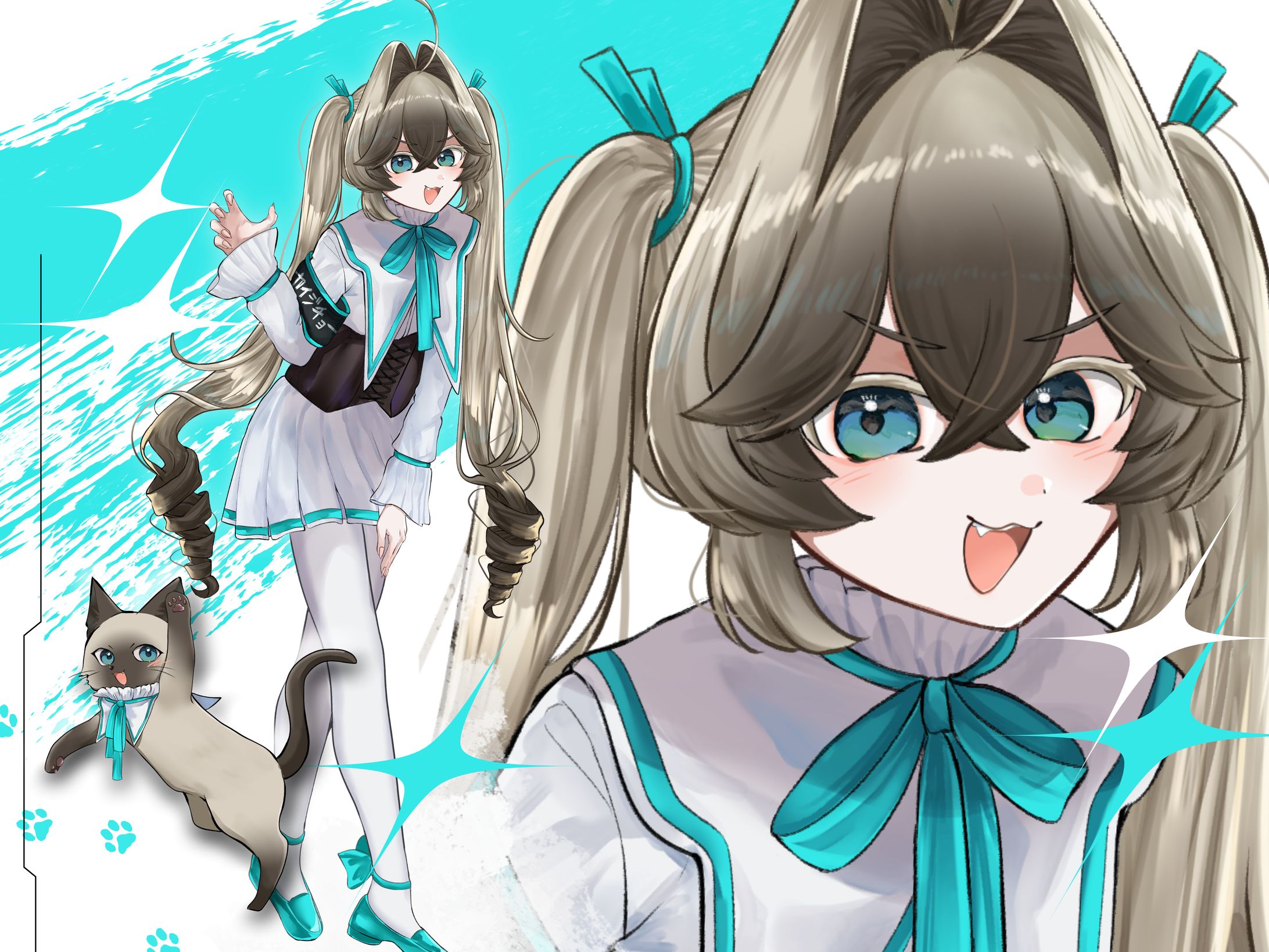 立ち絵イラストサンプル - 1-1
