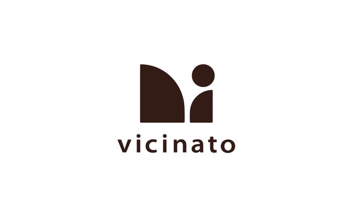 カフェ vicinato ロゴ