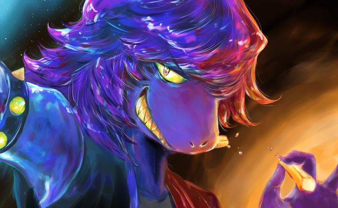 版権絵『Deltarune』Susie