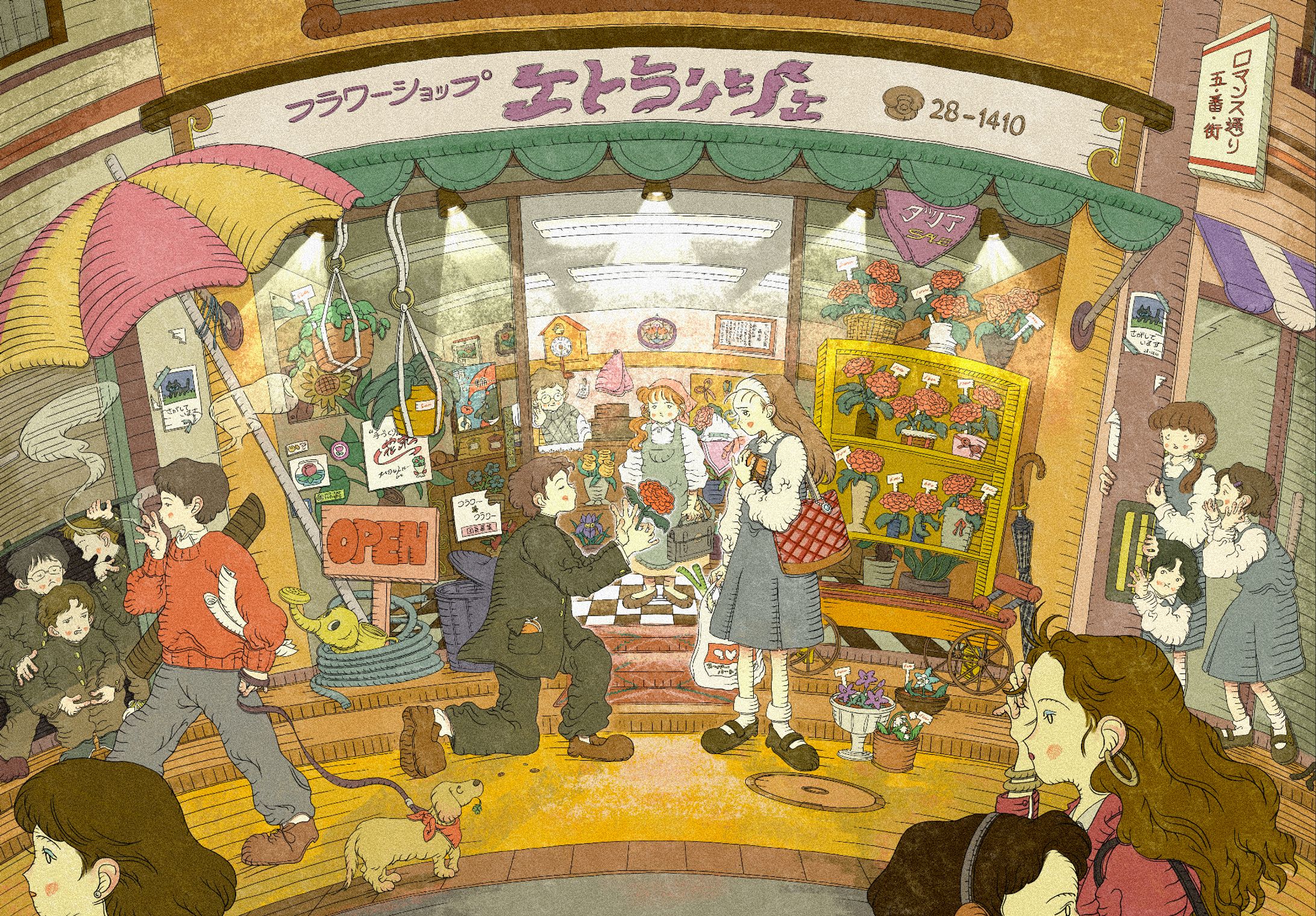 【イラストレーション】一次創作-1