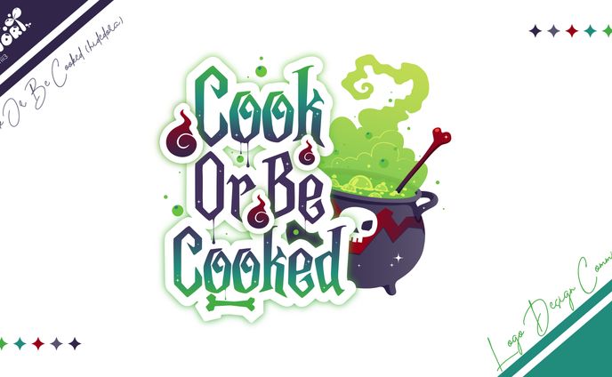 Cook Or Be Cooked Game Logo