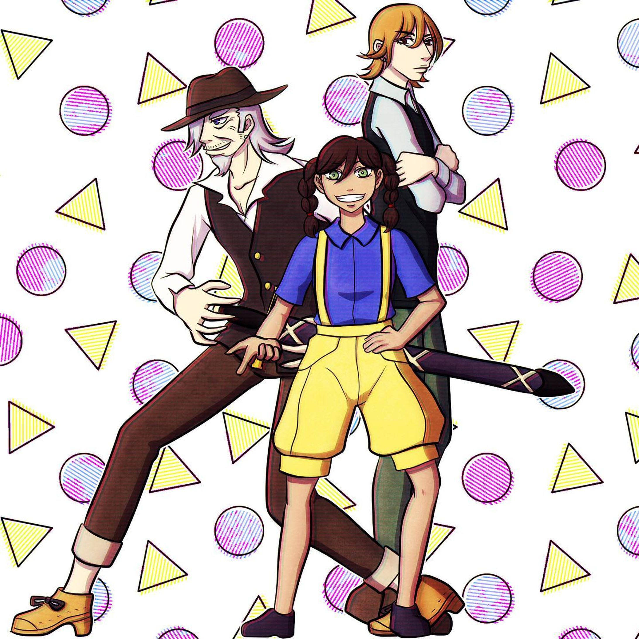 🔻main characters of "Pridefull Trio & A Goddess of Fate"🔺 ---------- 🔻🔺『驕心トリオと運命の女神』に登場するトリオ三人です🔺🔻 ＊
＊
＊

#mugenlogica #illust #illustrations #clipstudiopaint #character #characterart #characterillustration #characterdrawing #owncharacter #originalcharacter #myoriginalcharacter #digitaldrawings #digitalartworks #ipadart #ipaddrawings #イラスト #絵-1