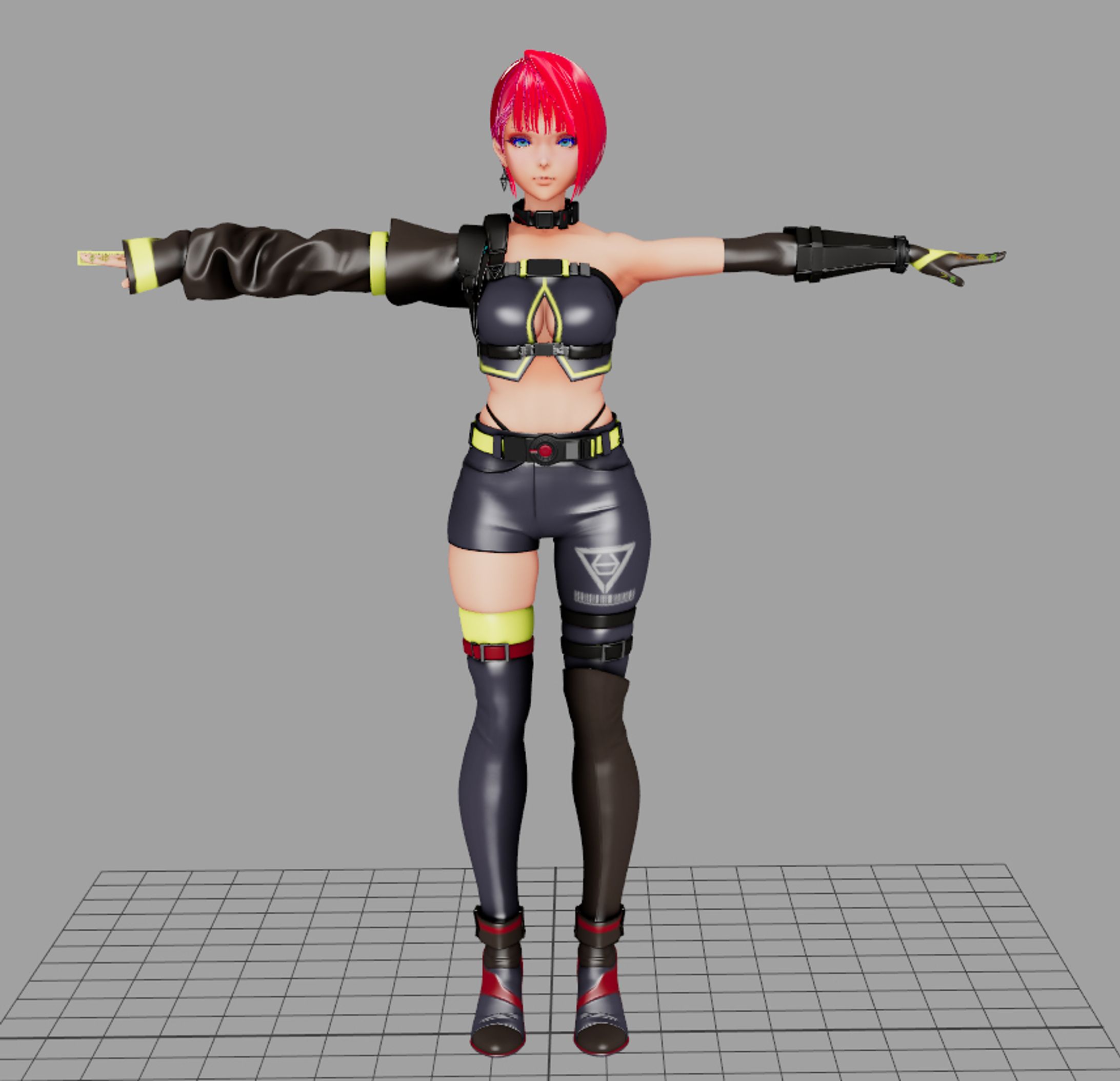3DCG Dance Studio ACT　キャラクターモデル-1