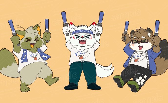 歌ってみてMV用イラスト