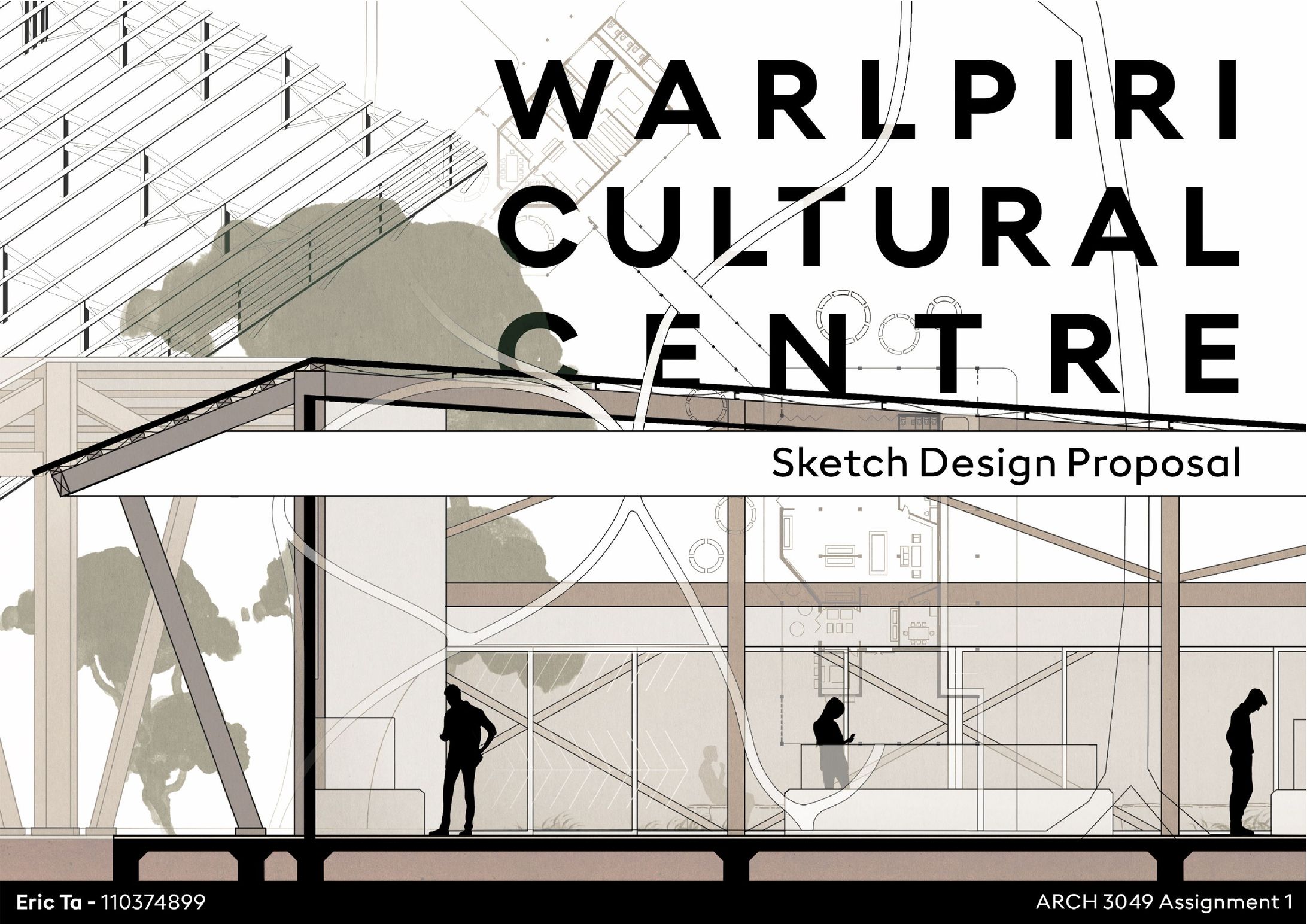 (2024 - Uni Assignment) Warlpiri Cultural Centre: Sketch Design Proposal-1