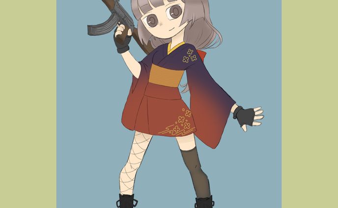 創作女子【AK-47】