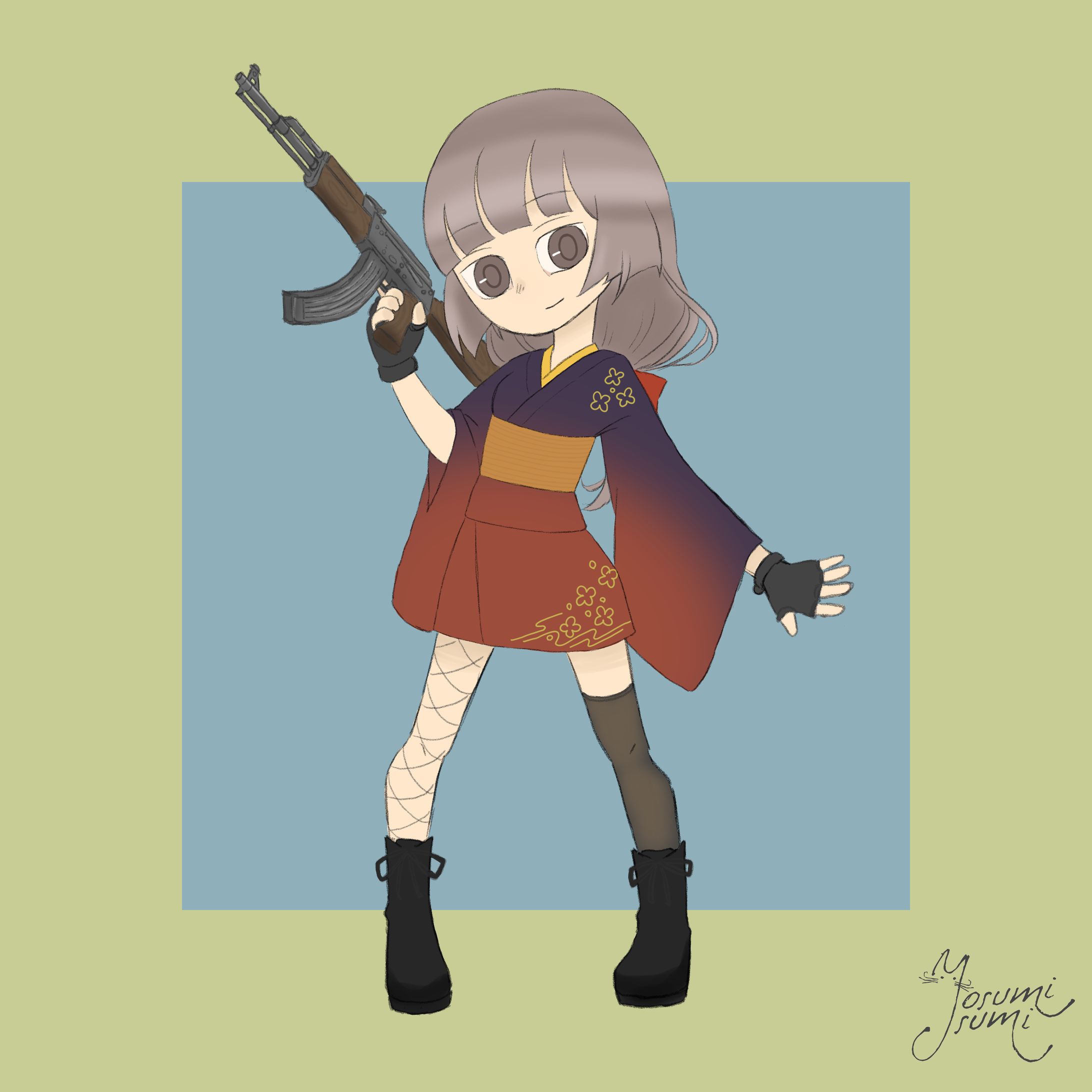 創作女子【AK-47】-1