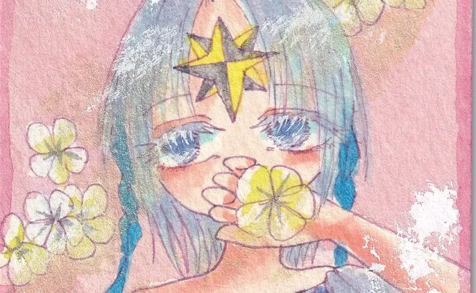 スキャナーが新しくなって、画質アップ。過去絵。アイオライトちゃん。
#art #イラスト #創作