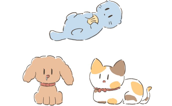 動物イラスト/SNS用