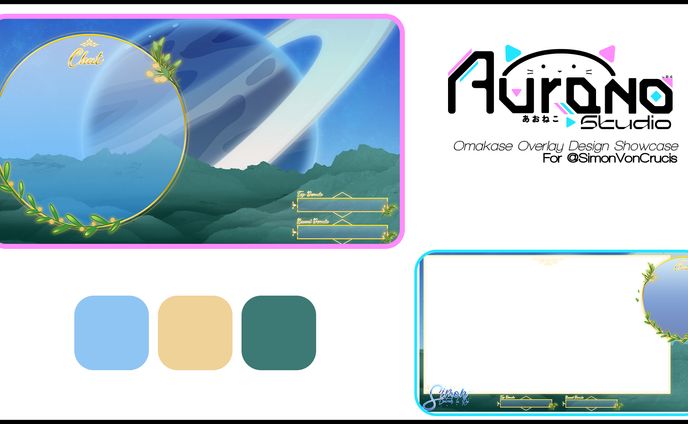 Simon Stream Overlay Design