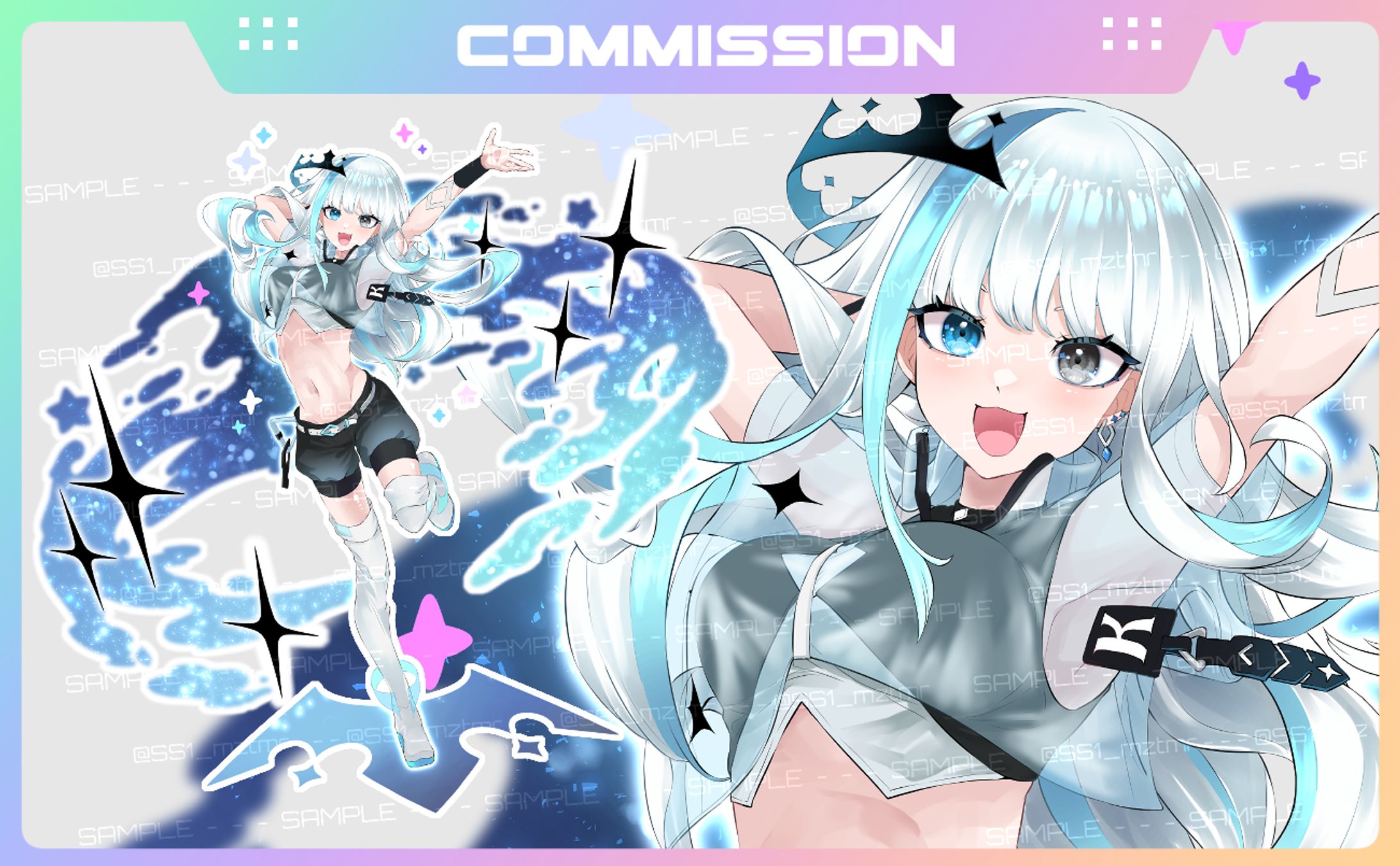 かるがみちゃん様ご依頼イラスト-1