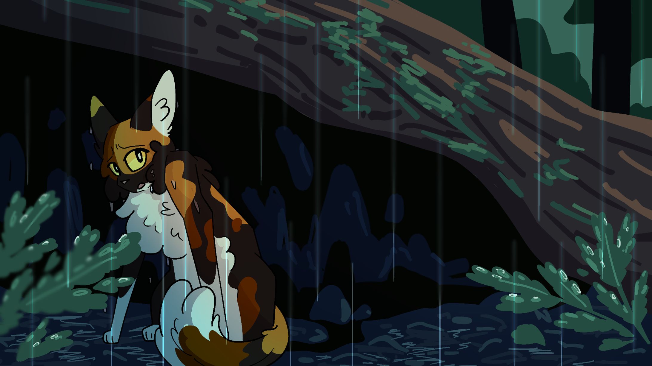 Hiding From the Rain-1