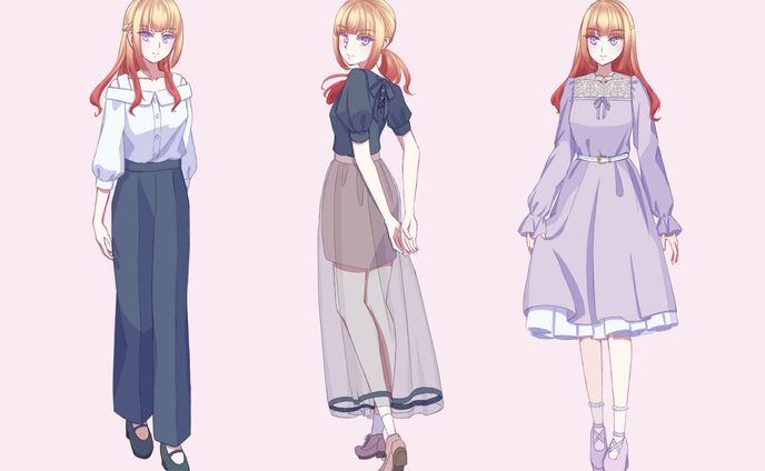 ファッションイラスト