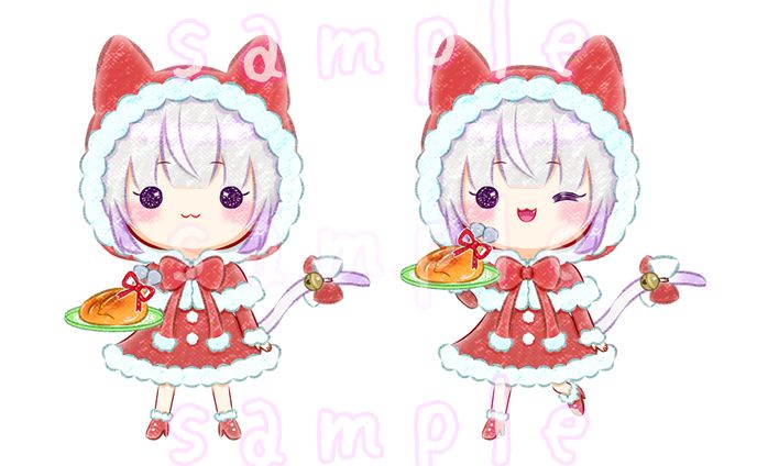 ご依頼｜Vtuber猫〆しあ様ミニキャラ