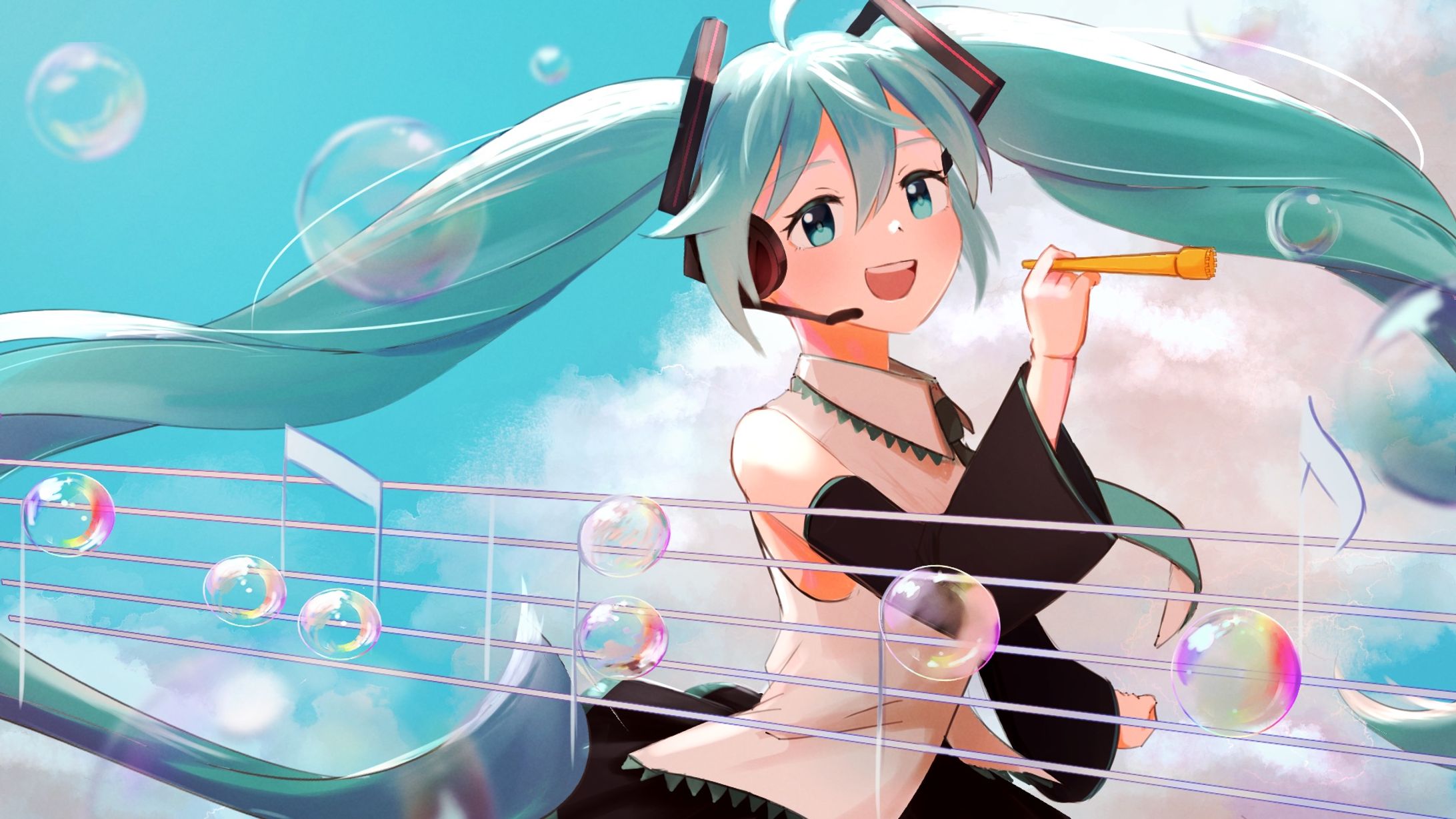 初音ミク(MV用イラスト)-1