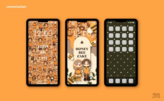 【skeb】だいこん様 スマホ壁紙