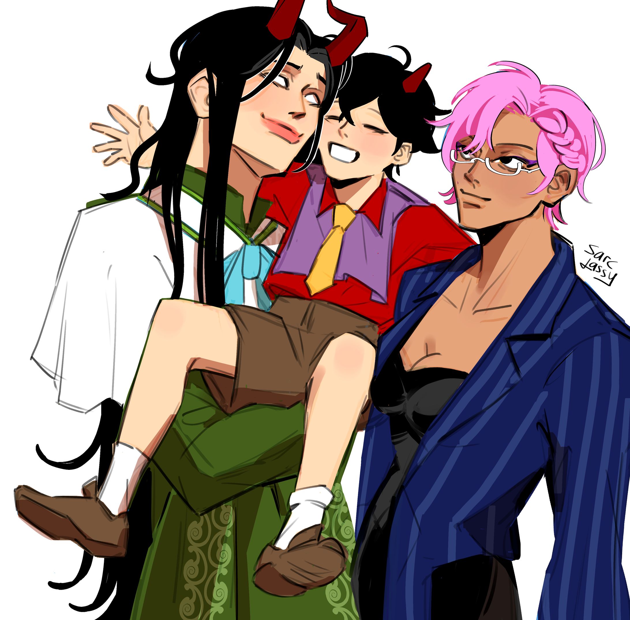 Little demon and his moms-1