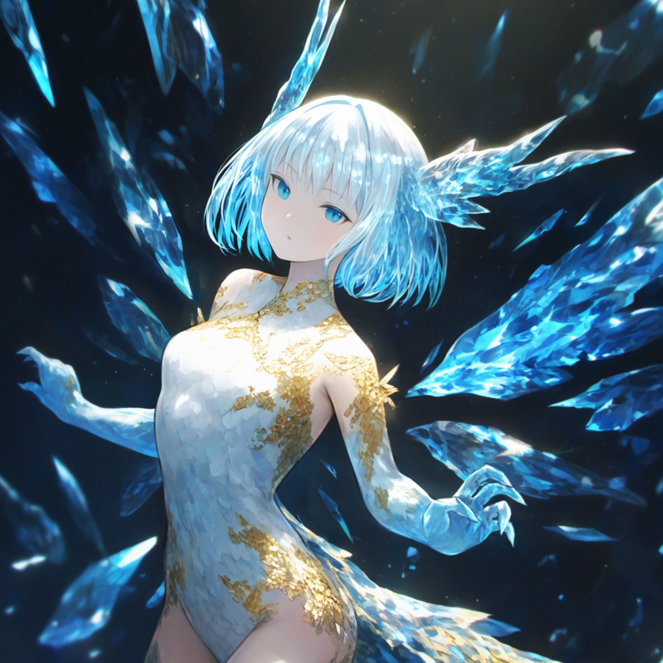 [展示]晶竜娘録│AIイラスト集＋おまけ-1