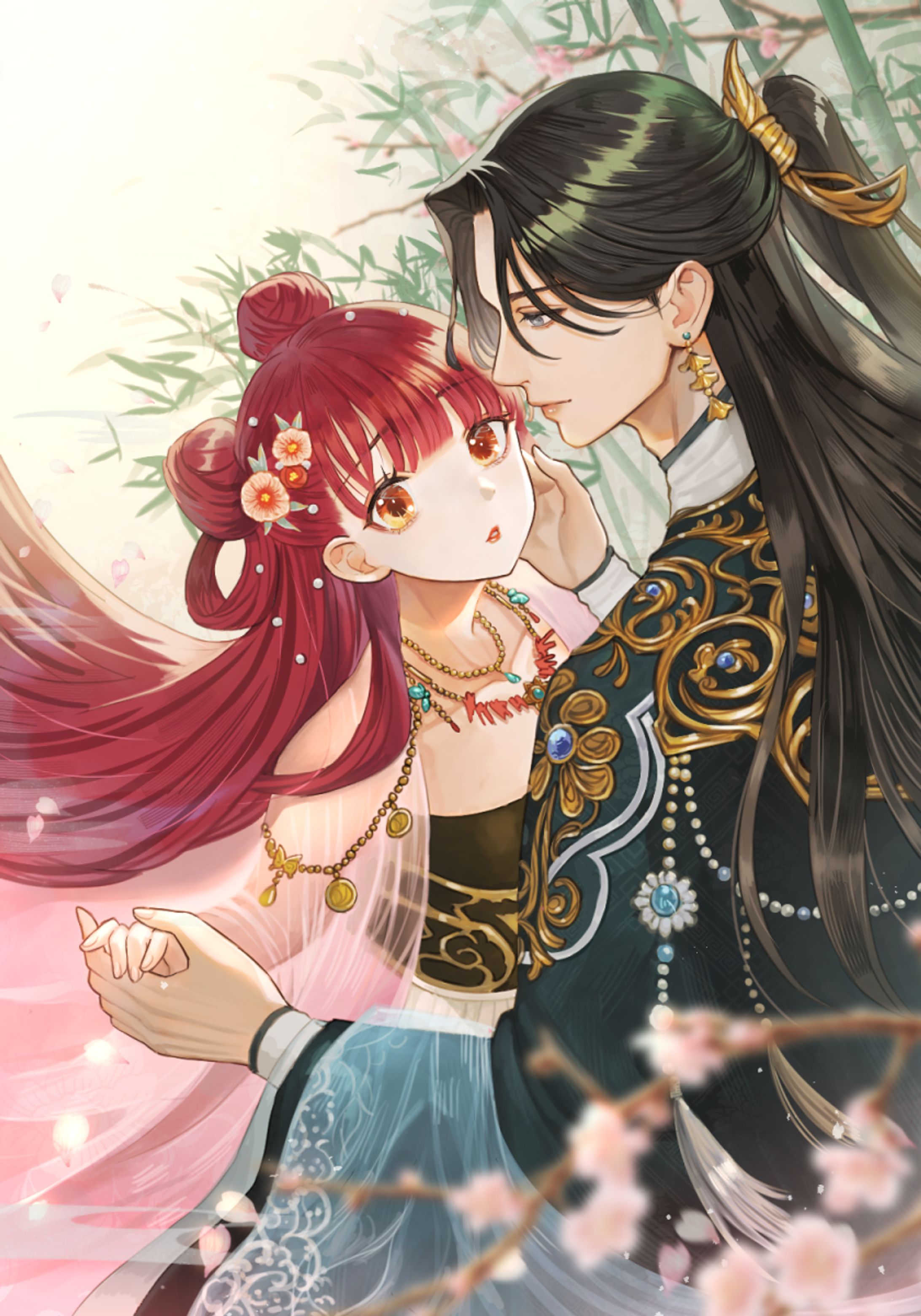 皇帝は虐げられた身代わり妃の瞳に溺れる-1