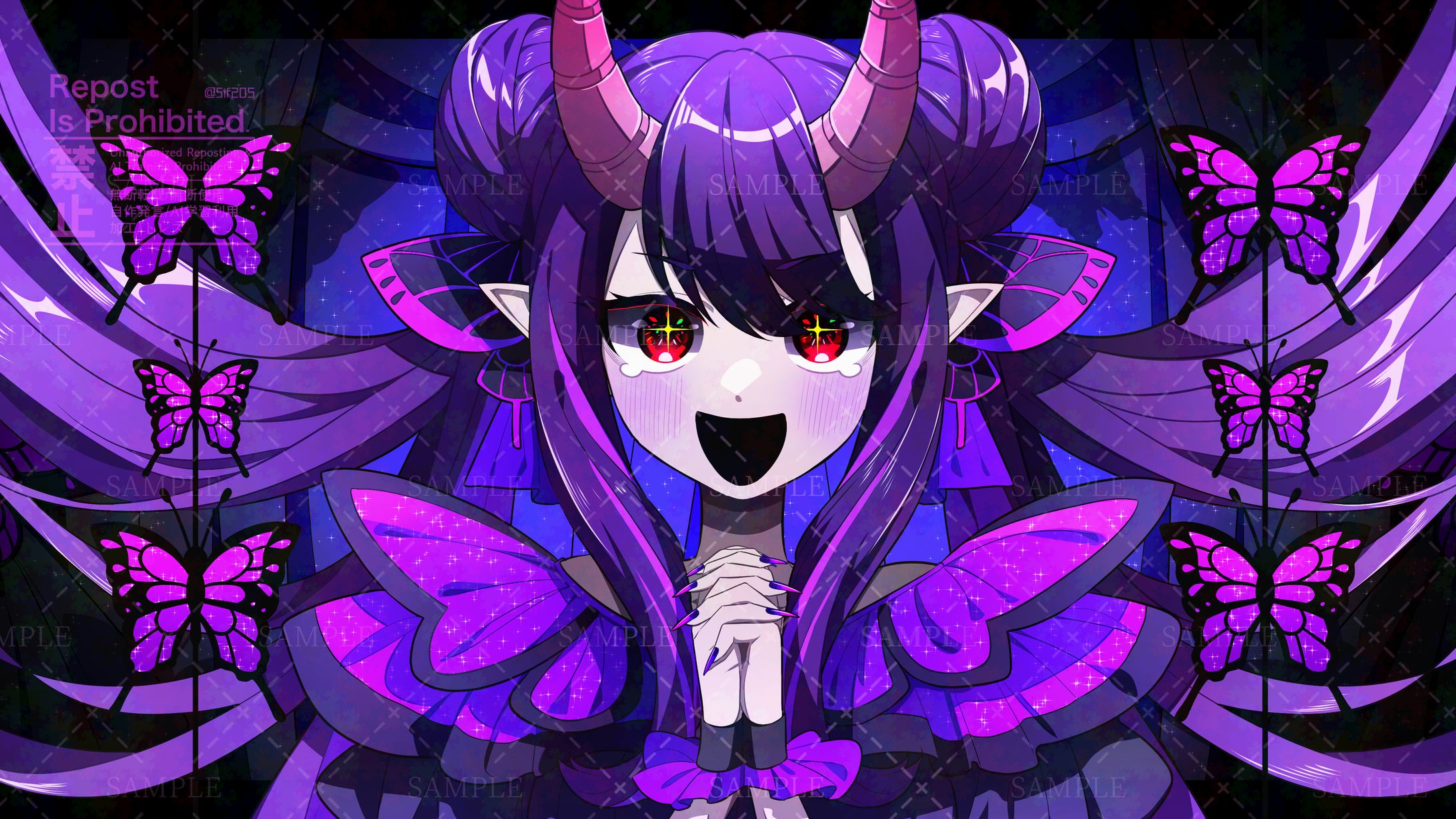 【work】「アブノーマリティ･ダンシンガール / ぐちり Covered by 恋獄おとね」 動画イラスト-1