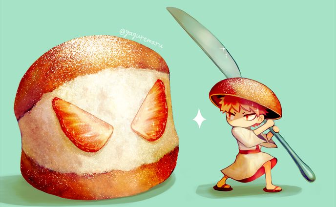 マリトッツォと着物男子