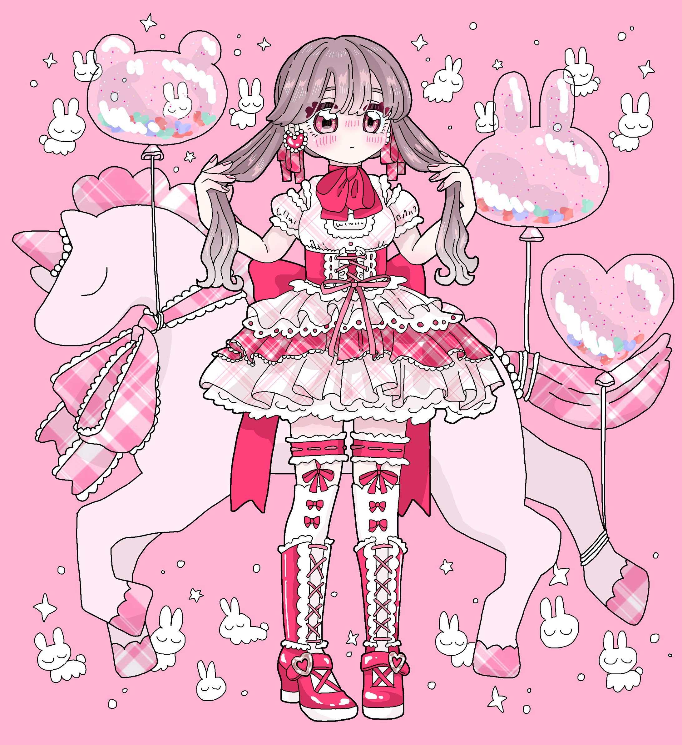 ピンクとメルヘン-1