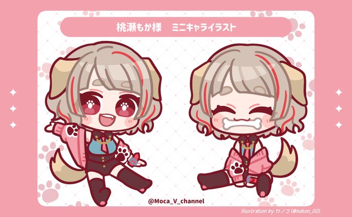 ミニキャライラスト、original works