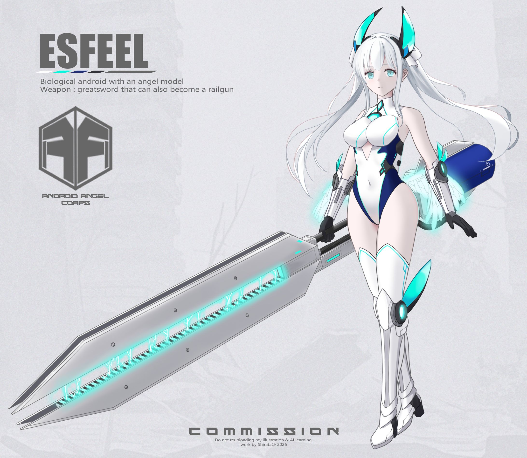 Skeb依頼 全身立ち絵-1