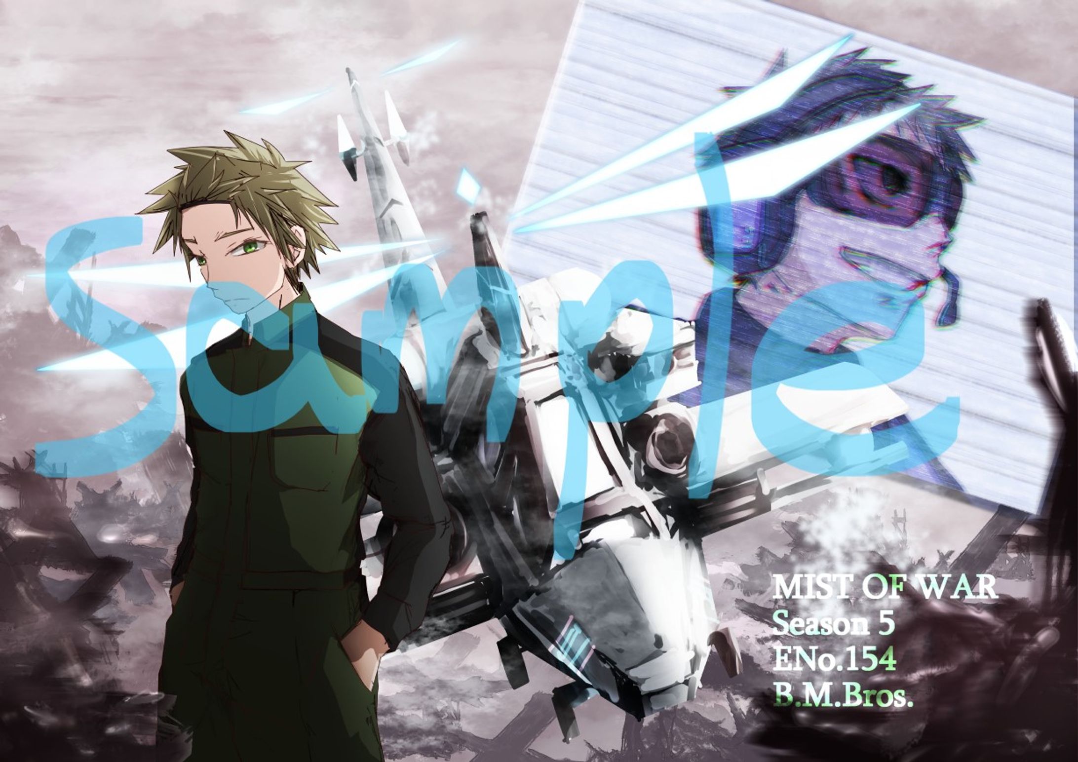 アニメ塗り風サンプル-1