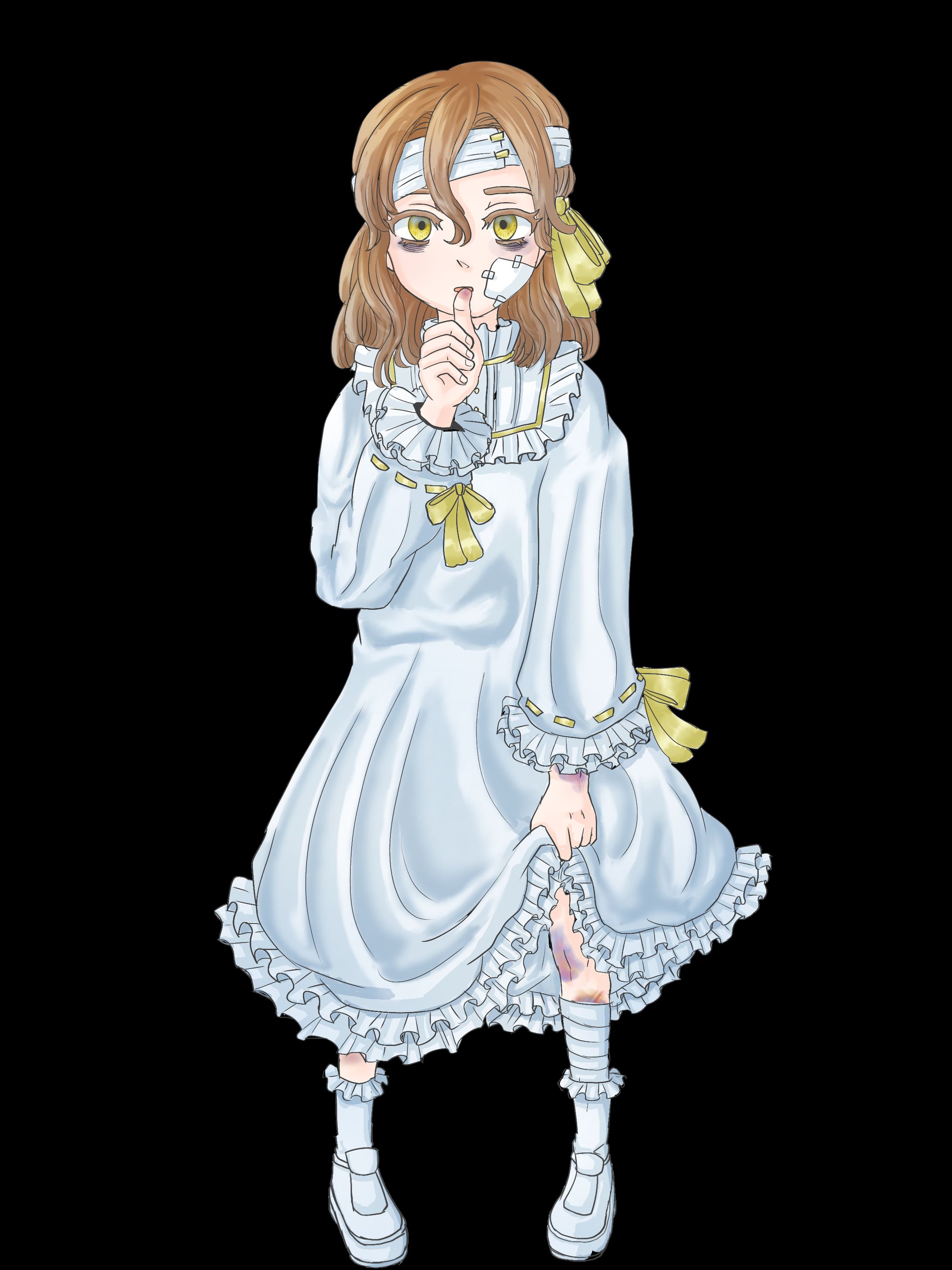 キャラクター女の子　立ち絵3-1